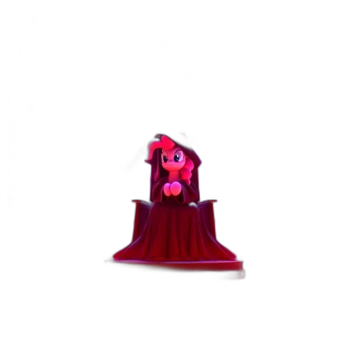 crown, hat, jewelry, dress, 3d render, concept art, pixel art, vaporwave transparent PNG cut-out
