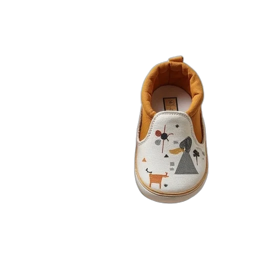 shoes, 3d render, children, baby transparent PNG cut-out