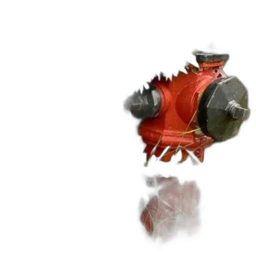 weapon, mask, robot, jewelry, 3d render, photorealistic, concept art, red transparent PNG cut-out