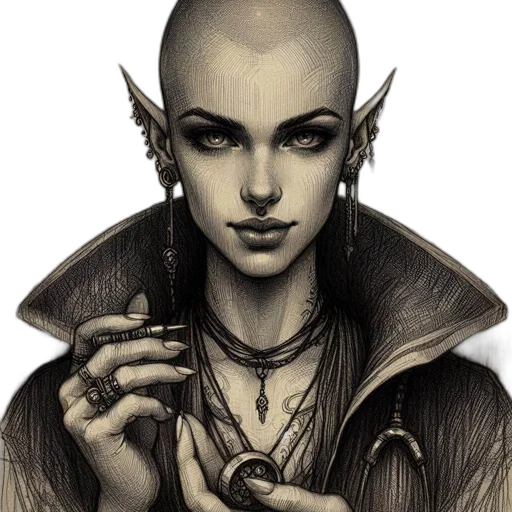 jewelry, face, staff, mask, fantasy art, concept art, comic book art, photorealistic transparent PNG cut-out