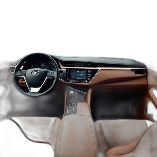car, 3d render, view, leather transparent PNG cut-out