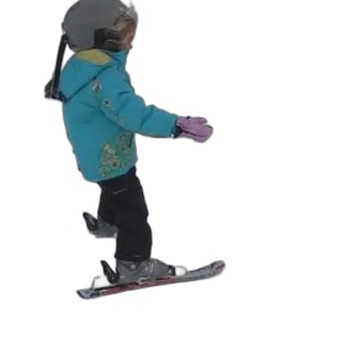 jacket, hat, 3d render, photorealistic, snow, child, blue, pink transparent PNG cut-out