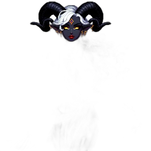mask, creature, staff, dragon, concept art, fantasy art, pixel art, 3d render transparent PNG cut-out