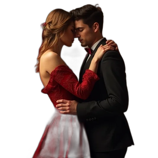 dress, fire, red, passion, affair, book, one, series transparent PNG cut-out