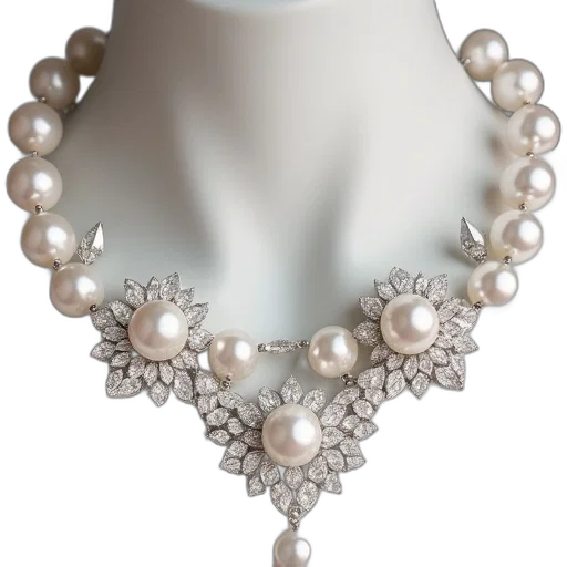 jewelry, crown, white, pearl transparent PNG cut-out