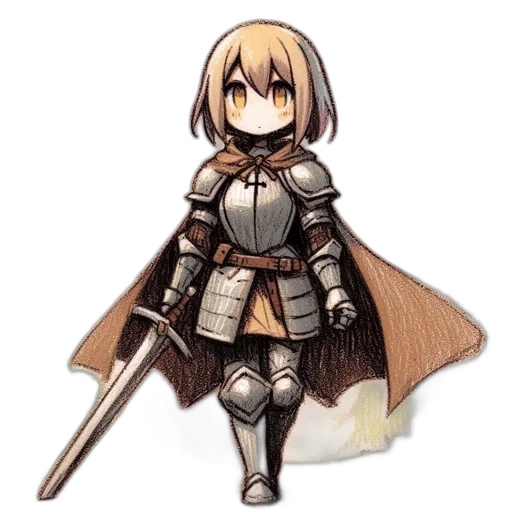 sword, weapon, staff, animal, pixel art, concept art, fantasy art, anime transparent PNG cut-out