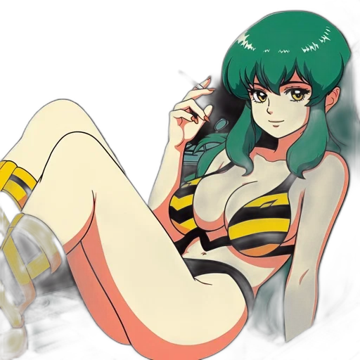 robot, anime, concept art, pixel art, cartoon, green, animated, woman transparent PNG cut-out