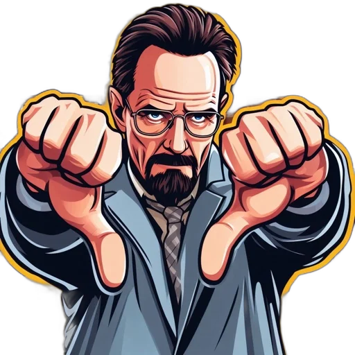 pixel art, comic book art, cartoon, concept art, animated, male, figure, middle-aged transparent PNG cut-out
