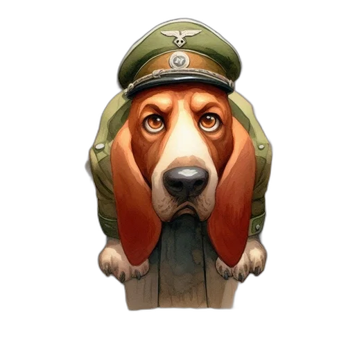staff, face, animal, hat, concept art, photorealistic, 3d render, fantasy art transparent PNG cut-out