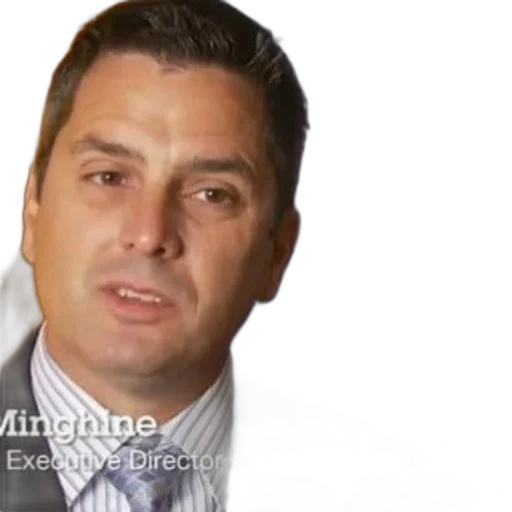 face, man, suit, speaking, front, michigan, municipl, logo transparent PNG cut-out