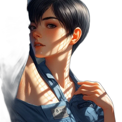 staff, dress, face, photorealistic, fantasy art, oil painting, concept art, neon lights transparent PNG cut-out