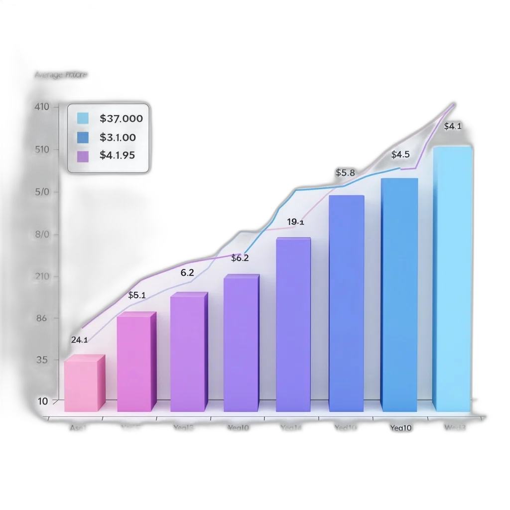 pastel, bar, graph, variety, colors, representing, different, data transparent PNG cut-out