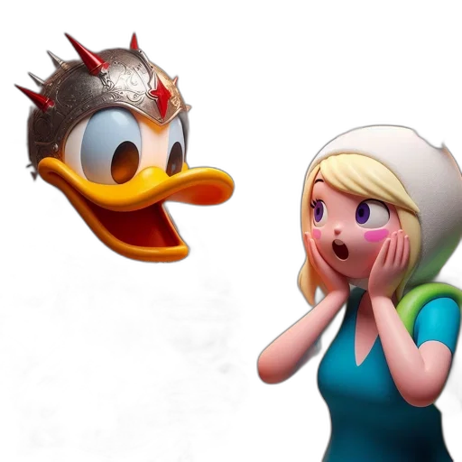 mask, crown, animal, hat, concept art, 3d render, pixel art, cartoon transparent PNG cut-out