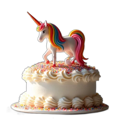 staff, 3d render, birthday, cake transparent PNG cut-out