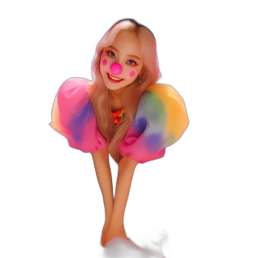 dress, umbrella, creature, flower, 3d render, concept art, photorealistic, fantasy art transparent PNG cut-out