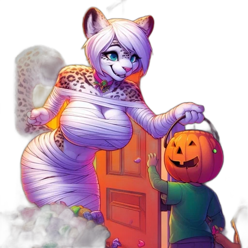 concept art, fantasy art, pixel art, cartoon, during, halloween, home, lit transparent PNG cut-out
