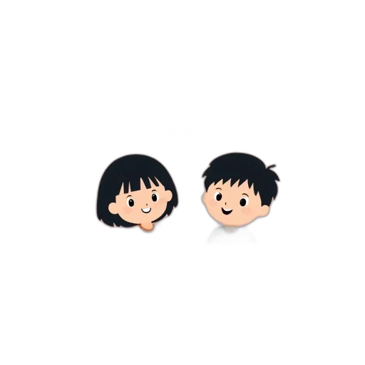 hair, face, pixel art, cartoon, anime, 3d render, outer space, monochrome transparent PNG cut-out