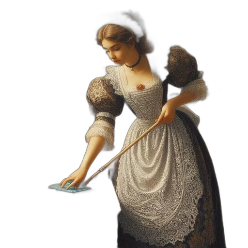 dress, staff, jewelry, photorealistic, concept art, oil painting, 3d render, young transparent PNG cut-out