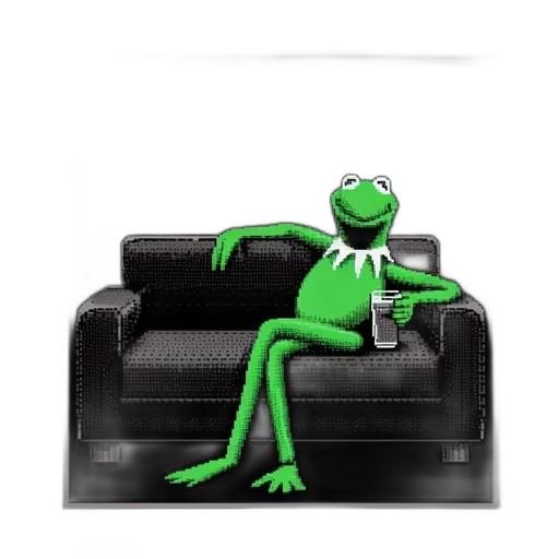 furniture, staff, animal, creature, 3d render, concept art, photorealistic, green transparent PNG cut-out