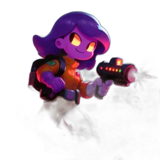 weapon, robot, staff, dragon, concept art, 3d render, pixel art, fantasy art transparent PNG cut-out