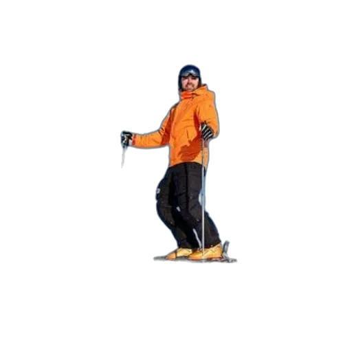 jacket, staff, weapon, shoes transparent PNG cut-out