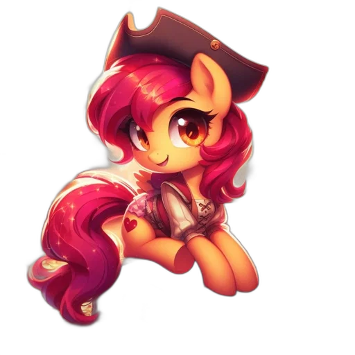 staff, pixel art, 3d render, fantasy art, concept art, lively, pirate-themed, anthropomorphic transparent PNG cut-out