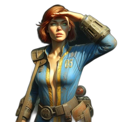 staff, jacket, concept art, comic book art, photorealistic, fantasy art, post-apocalyptic, world transparent PNG cut-out