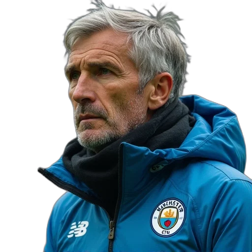 jacket, manchester, city, manager, poster transparent PNG cut-out