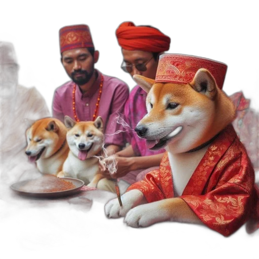 animal, staff, food, oil painting, photorealistic, concept art, watercolor, red transparent PNG cut-out