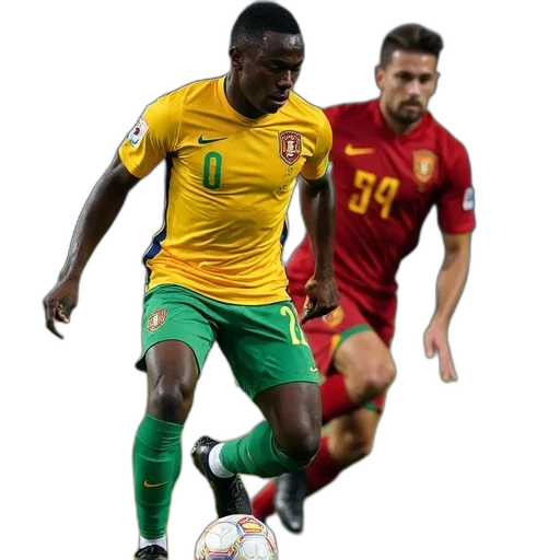 cameroon, national, football, team, forward, person, portugal, defender transparent PNG cut-out