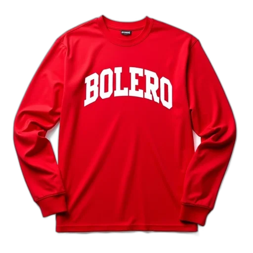 jacket, red, long-sleeve, t-shirt, word, bolero, white, capital transparent PNG cut-out