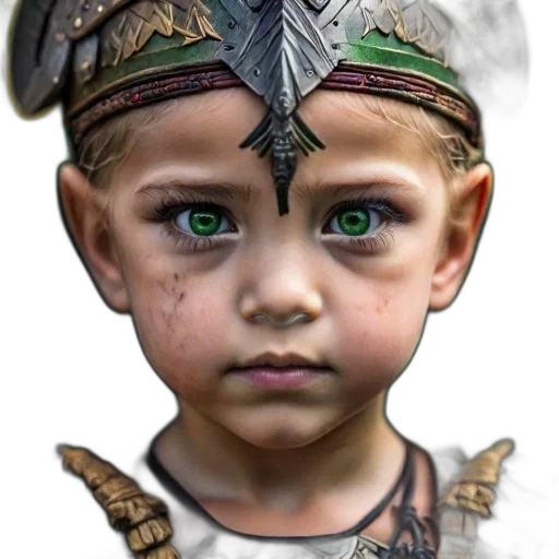 dragon, crown, face, sword, fantasy art, photorealistic, concept art, 3d render transparent PNG cut-out