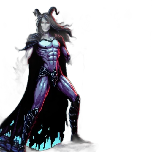 concept art, fantasy art, comic book art, 3d render, dark, surreal, nighttime, scene transparent PNG cut-out