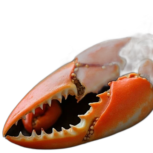 food, animal, creature, crown, photorealistic, 3d render, concept art, close transparent PNG cut-out