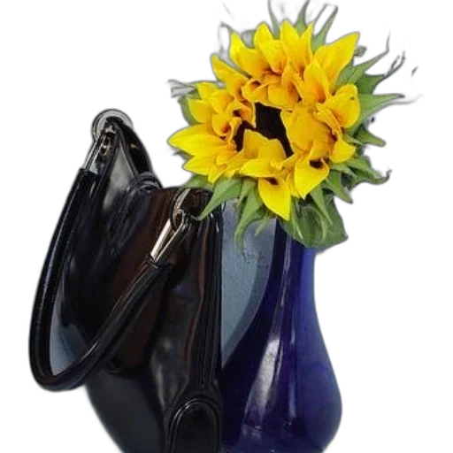 crown, flower, bottle, jewelry, photorealistic, 3d render, vibrant, sunflower transparent PNG cut-out