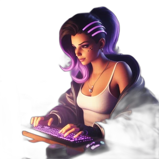 staff, fantasy art, concept art, pixel art, cyberpunk, neon lights, night, animated transparent PNG cut-out