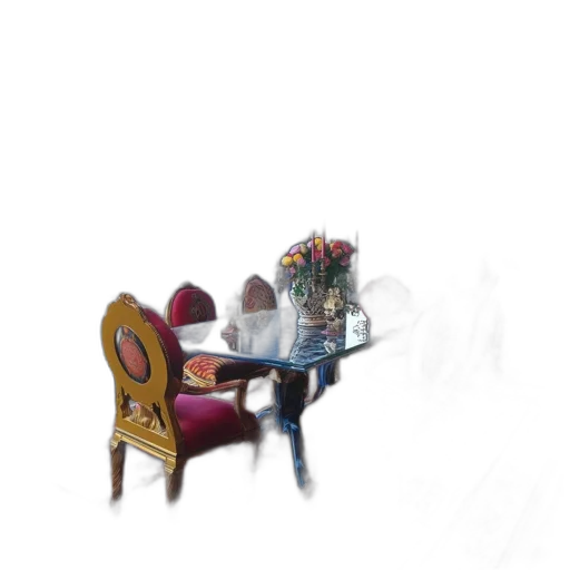 furniture, food, staff, crown, 3d render, concept art, photorealistic, pixel art transparent PNG cut-out