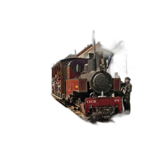 animal, weapon, photorealistic, 3d render, concept art, oil painting, steam, train transparent PNG cut-out