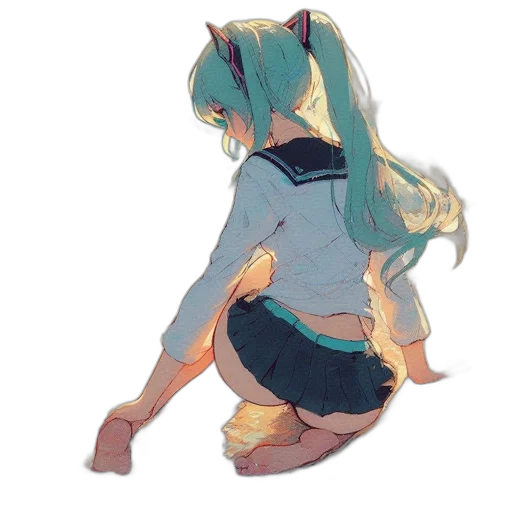 dress, creature, mask, weapon, anime, watercolor, concept art, pixel art transparent PNG cut-out