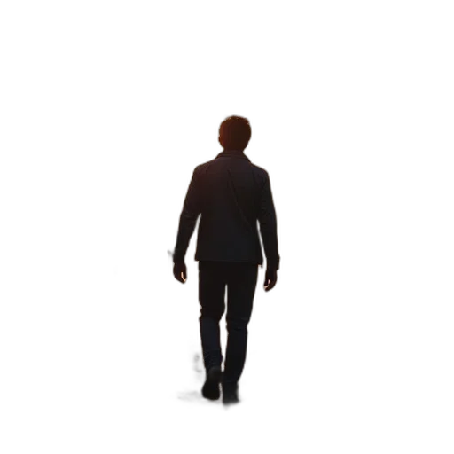 staff, jacket, robot, face transparent PNG cut-out
