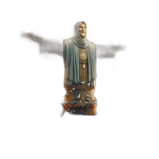 staff, jewelry, sword, weapon, 3d render, concept art, pixel art, fantasy art transparent PNG cut-out