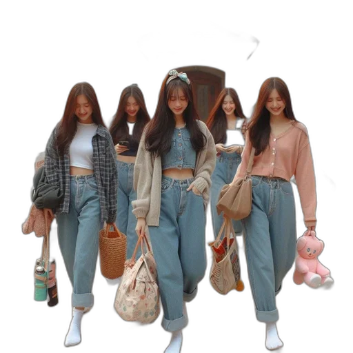 jacket, vaporwave, 3d render, photorealistic, concept art, pastel, earth tones, five transparent PNG cut-out