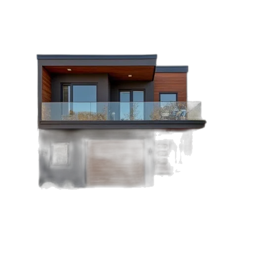 building, furniture, 3d render, photorealistic transparent PNG cut-out