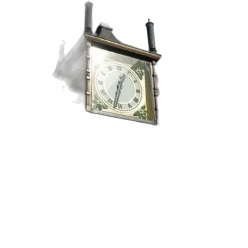 jewelry, furniture, staff, weapon, 3d render, photorealistic, tall, clock transparent PNG cut-out