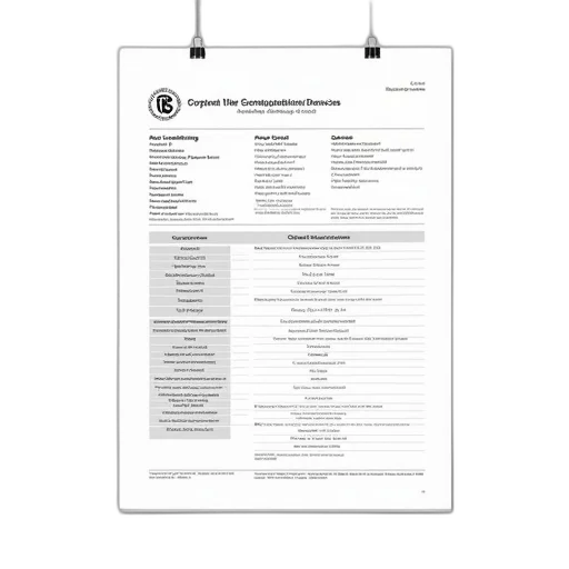 specification, sheet, iec, certificates transparent PNG cut-out