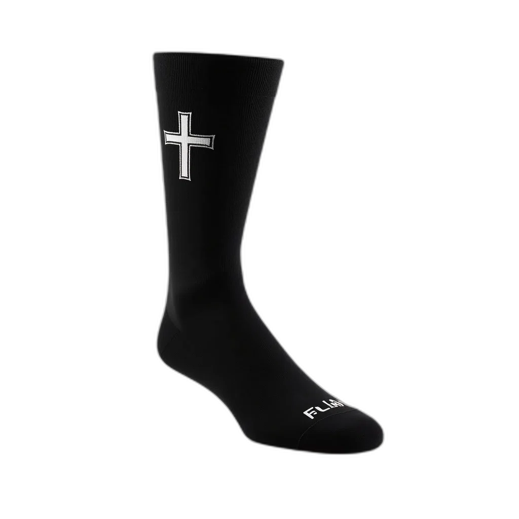 shoes, 3d render, single, black, athletic, sock, logo, top transparent PNG cut-out