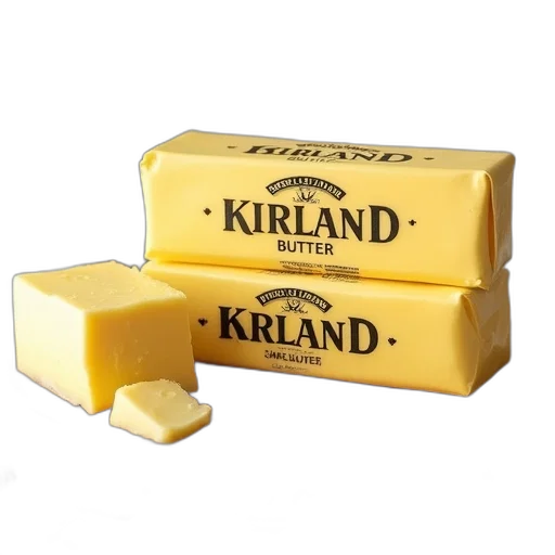 food, 3d render, golden, kirkland transparent PNG cut-out