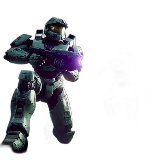robot, weapon, concept art, 3d render, pixel art, outer space, armored, soldier transparent PNG cut-out