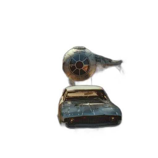 car, robot, weapon, bottle, 3d render, photorealistic, concept art, fantasy art transparent PNG cut-out