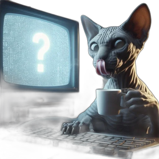 3d render, concept art, cyberpunk, anthropomorphic, cat, sporting, blue, tone transparent PNG cut-out